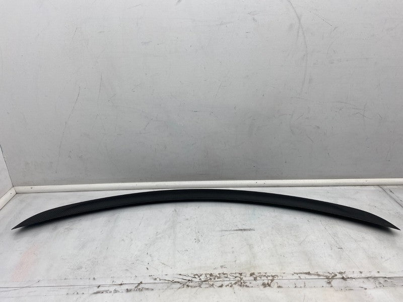 ⭕ 12-20 Model S Rear Trunk Liftgate Lid Spoiler Wing Carbon Fiber 1023