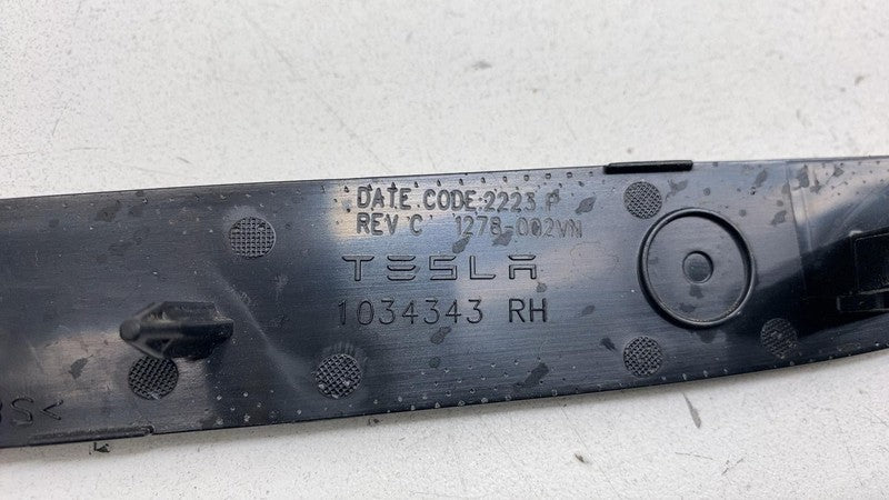 ⭕ 2016-2020 Tesla Model X MX Rear Side Bumper Lamp Reflector Light Rig