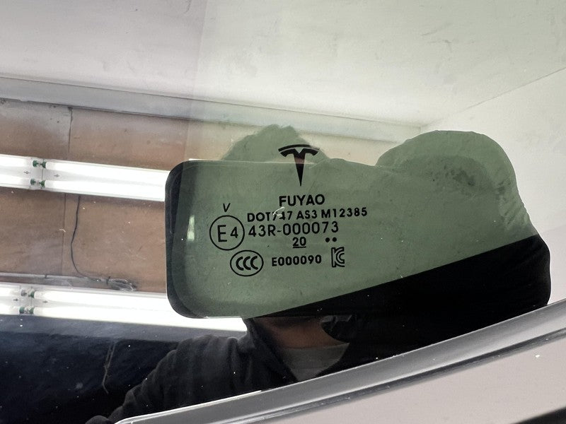 2020-2023 Tesla Model Y MY Rear Driver Side Quarter QTR Window Fixed G