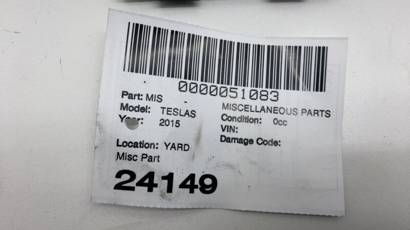 100296600B 2012-2020 Tesla Model S MS Set of 3 Front & Rear Left & Right Door Trim Pull Cup