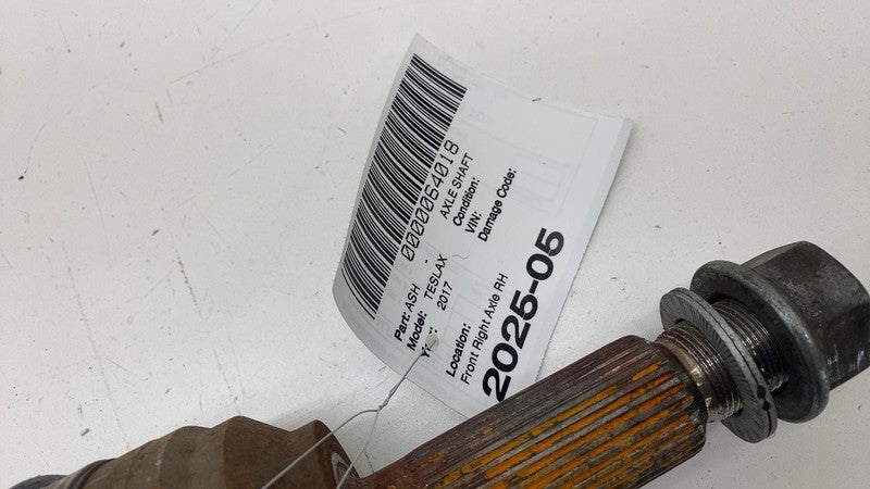 ⭕ 15-18 Model X Front Passenger Side Axle Shaft Halfshaft Right AWD 10