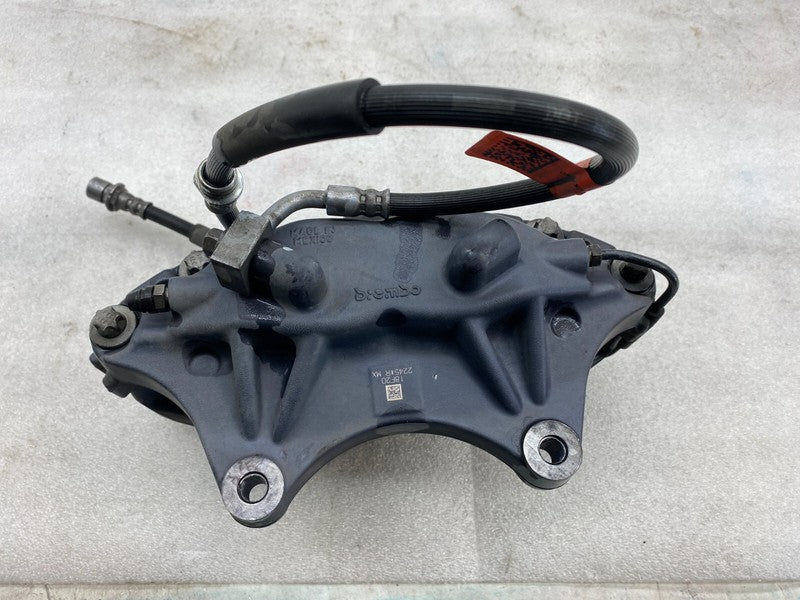 ⭕ 2016-2020 Tesla Model X Front Right Caliper w/ Brake Hose Line RH 10