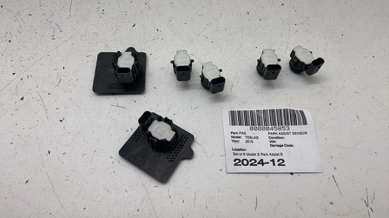 ⭕ 12-20 Model S X Set of 6 Bumper Parking Assist Sensor 1048473-11-A B
