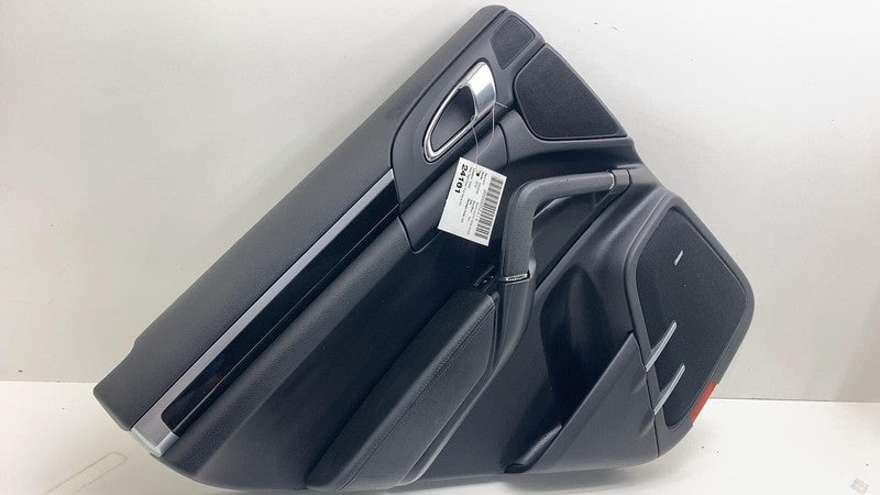 2011-2018 Porsche Cayenne S Rear Left Interior Door Panel Trim Cover Black OEM