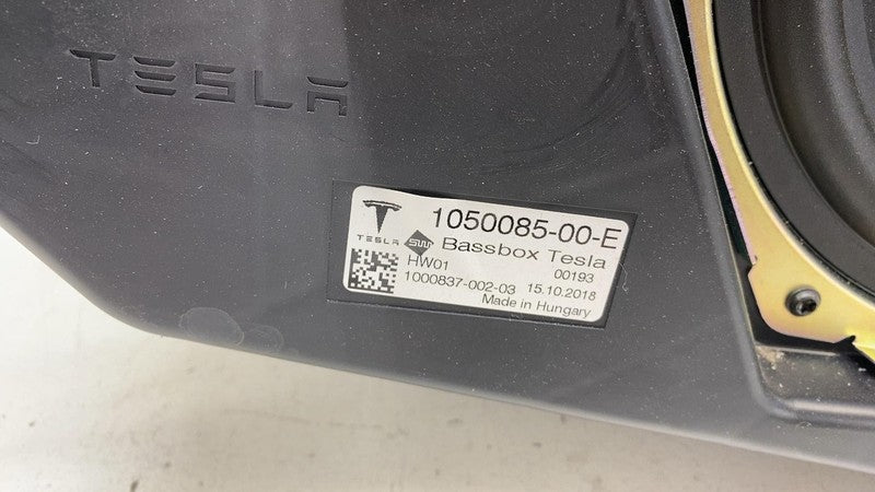 105008500E ⭕16-20 Tesla Model X Premium Subwoofer Bassbox Audio Speaker Woofer 1050085-00-E