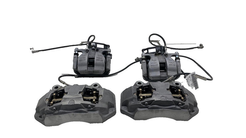 2024 Tesla Cybertruck Left and Right Set of 4 Brake Caliper Tri-Motor Foundation