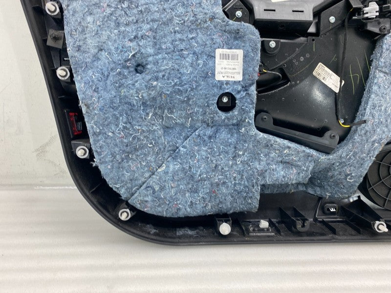 1007936 18 K ⭕ 12-20 Model S MS Front Right Interior Door Panel Trim Card Cover 1007936-18-K