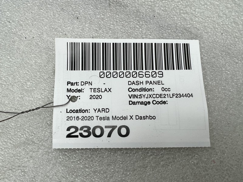 ⭕ 16-20 Model X Dashboard Instrument Panel Interior Dash Trim Cover 10