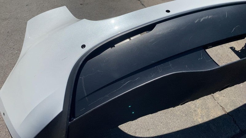 ⭕ 20-22 Tesla Model Y Rear Bumper Cover w/ Lower Valance White PPSW 14