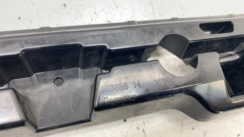 51777387345 2017-2022 BMW 530e Rear Left Skirt Rocker Molding Panel Support Mount Bracket LH