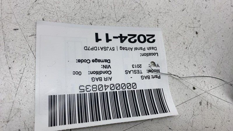 ⭕ 12-15 Model S Passenger Side Dash Instrument Panel Airbag Right 1118