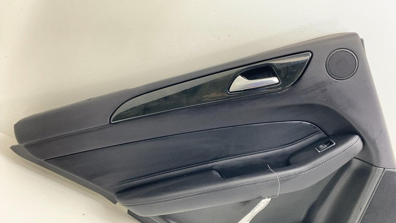 2016-2018 Mercedes-Benz GLE350 Rear Driver Side Door Panel Trim Cover Left Black
