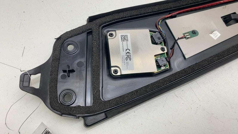 110043700D ⭕ 17-23 Model 3 Left B-Pillar Applique Glass Trim Molding w/ Camera 1100437-00-D