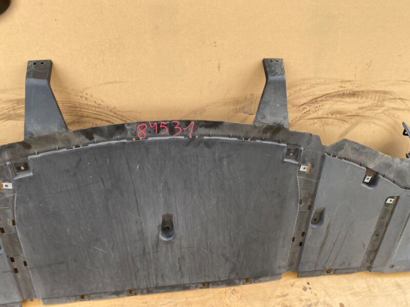 2012-2015 Tesla Model S Rear Bumper Undertray Splash Shield Diffuser Valance OEM