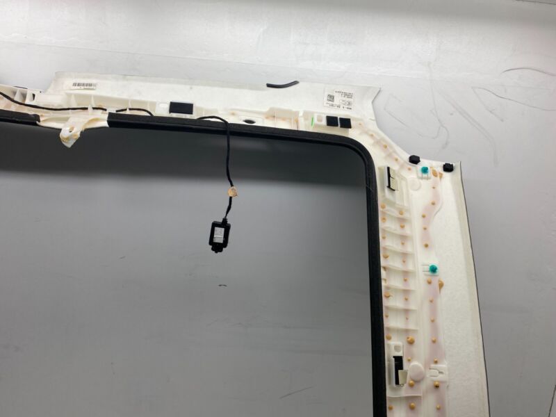 2016-2020 Tesla Model S MS Panoramic Sun Roof Ceiling Moonroof Headliner Black