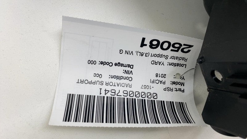 68292237AA ⭕ 17-25 Chrysler Pacifica Radiator Support Crossmember Closure Panel 68292237AA