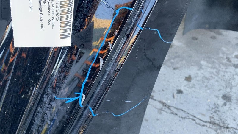 ⭕2021-2023 Tesla Model 3 Rear Left Quarter Panel Structural Cutout LH Black PBSB