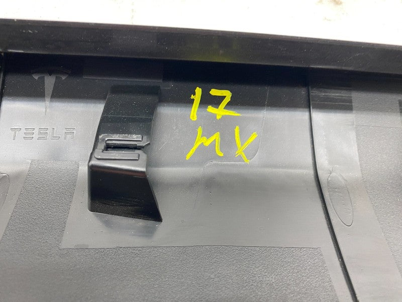 103790600E ⭕ 2016-2020 Tesla Model X Rear Tailgate Liftgate Upper Trim Molding 1037906-00-E
