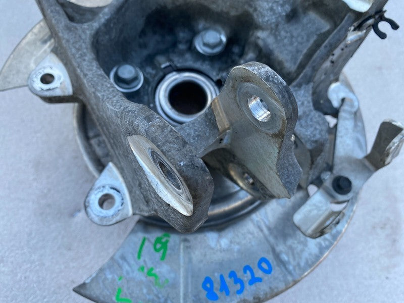 107216100A ⭕ 16-20 Model S X Rear Right Spindle Knuckle w/ Hub & Dust Shield 1072161-00-A