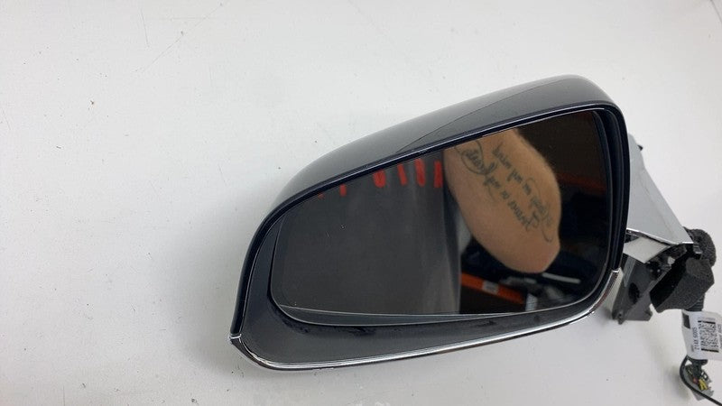⭕ 12-15 Model S Front Left Exterior View Door Mirror Black - PMBL 1041