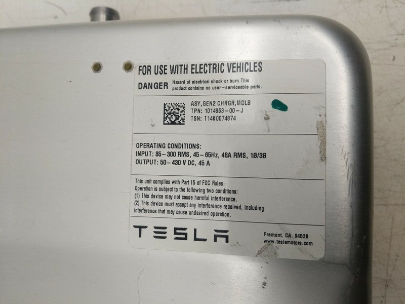 101496300J ⭕ 12-15 Tesla Model S MS On-Board Charger Charging Module Unit GEN2 1014963-00-J