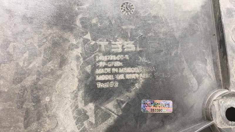 ⭕ 2024-2025 Model 3 Rear Under Body Aero Splash Shield Guard Cover 149