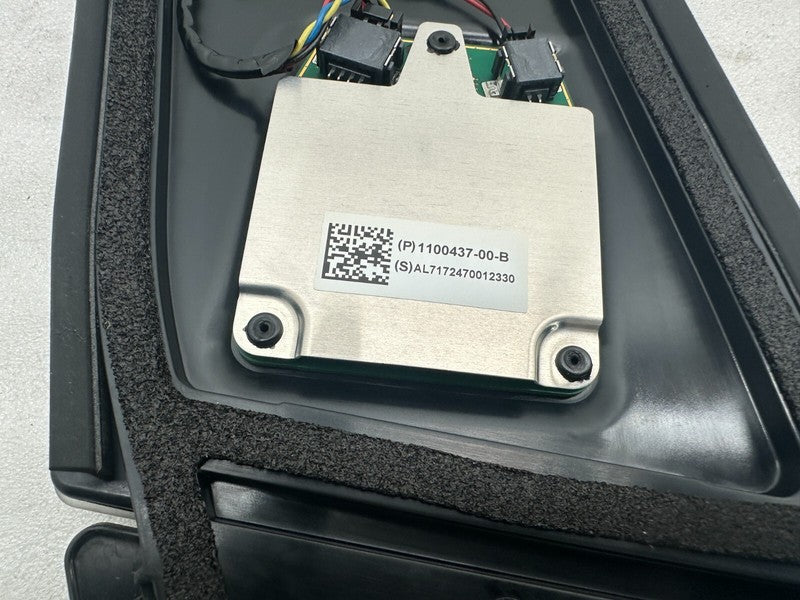 109297800C ⭕17-23 Model 3 Driver Side B-Pillar Applique Glass with Camera Left 1092978-00-C