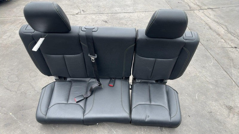 ⭕ 2011-2017 Jeep Wrangler Rear Left & Right 2nd Row Seat Black Leather Assembly