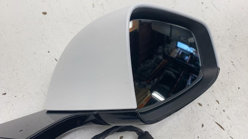 ⭕ 2021-2025 Model X Right Exterior Rear View Door Mirror White PPSW 10