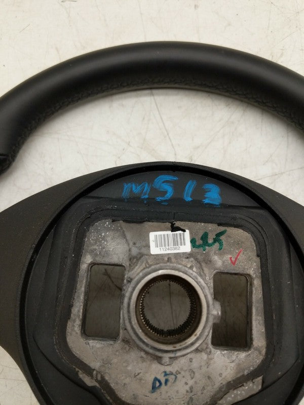 1036774-00-C ⭕ 12-20 Tesla Model S X Front Driver Steering Wheel Black Leather 1005279-00-D