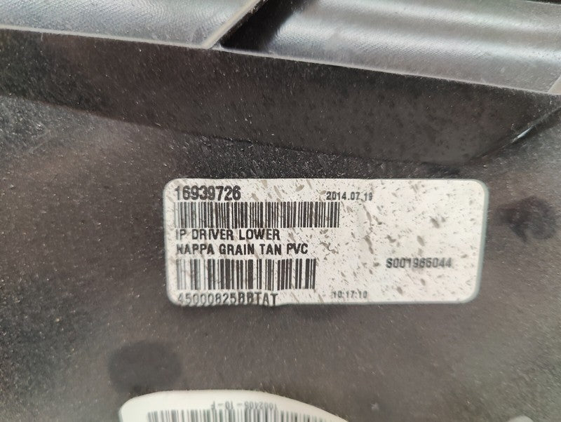 ⭕ 12-20 Model S X Left Knee Lower Dashboard Steering Column Cover 1002