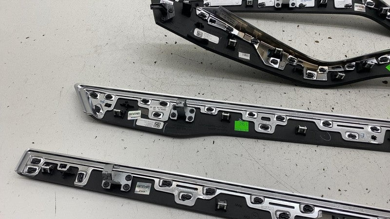 2016-2020 Tesla Model X SET of Front & Rear Left & Right Door Molding 