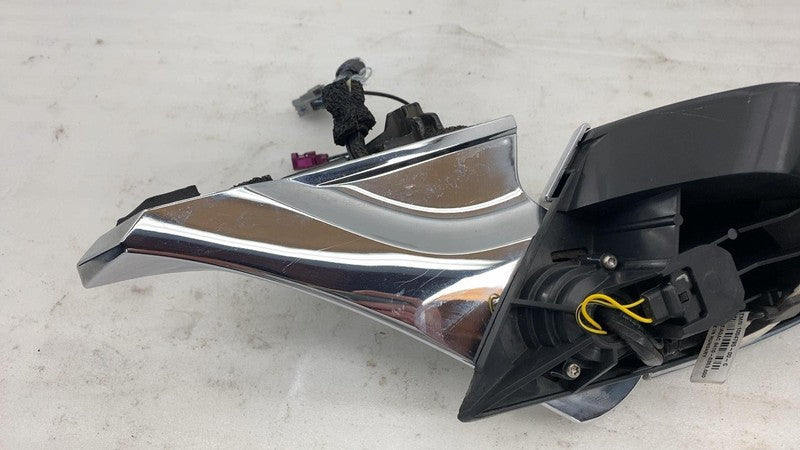 ⭕ 2012-2015 Tesla Model S MS Left Rear View Door Mirror RH White PPSW 