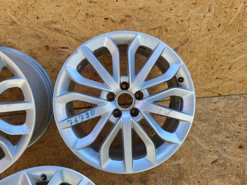 4G0601025E 2012 2013 2014 2015 Audi A6 Quattro S6 SET of 3 Wheel Rim 19" inch 8.5x19 Silver