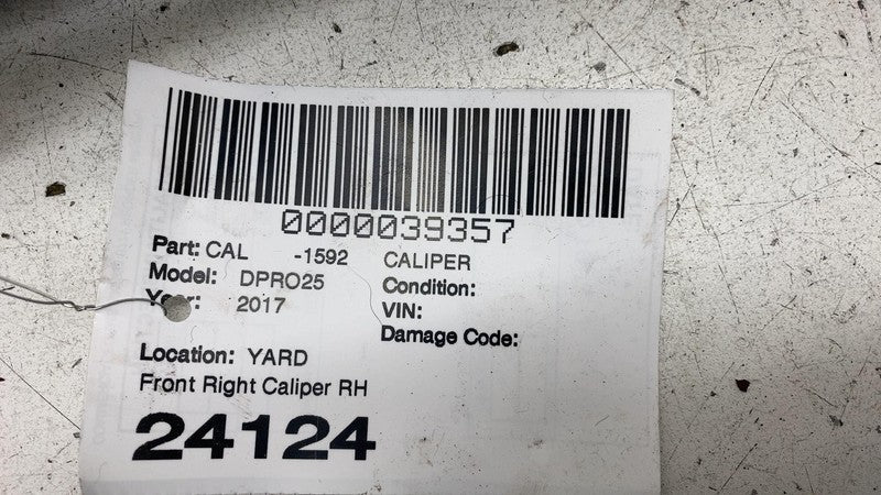 ⭕ 2014-2024 Ram ProMaster 2500 Front Passenger Caliper w/ Brake Hose Line Right