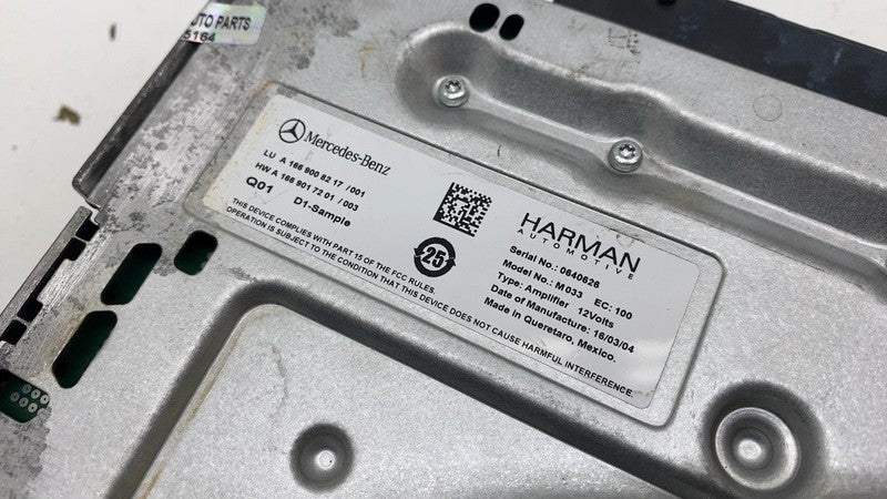 ⭕ 2016 Mercedes GLE Class Harman Radio Audio Sound System Amplifier A1