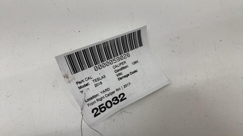 104462200D ⭕ 2017-2023 Tesla Model 3 Front Passenger Side Brake Caliper Right 1044622-00-D