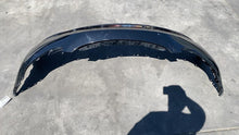 ⭕ 20-22 Model Y Front Bumper Cover w/ Park Sensor Holes Black PBSB 1493745-00-A