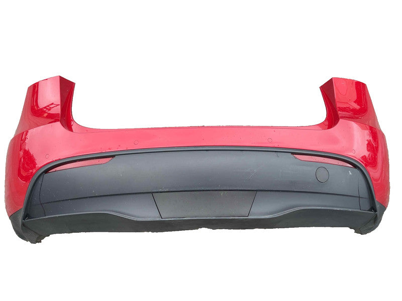 ⭕ 2020-2022 Tesla Model Y Rear Bumper Cover w/ Lower Valance Diffuser Red - PPMR