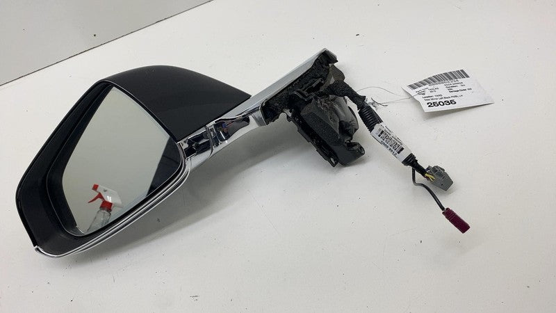 ⭕ 12-15 Model S Front Left Exterior View Door Mirror Black - PMBL 1041