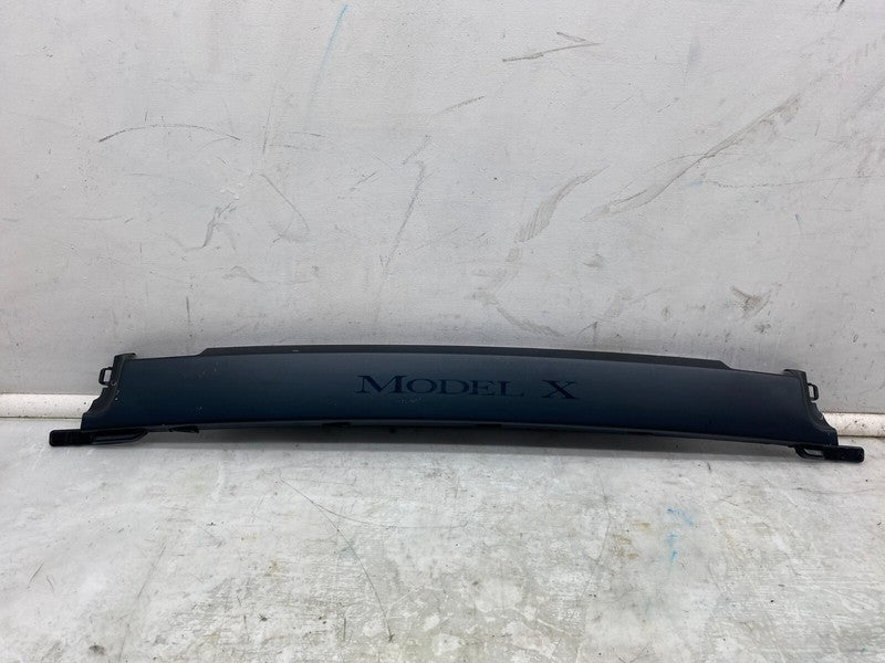 1062550-00 ⭕ 16-20 Model X Rear Passenger Side Falcon Door Top Trim Panel Right 1062550-00