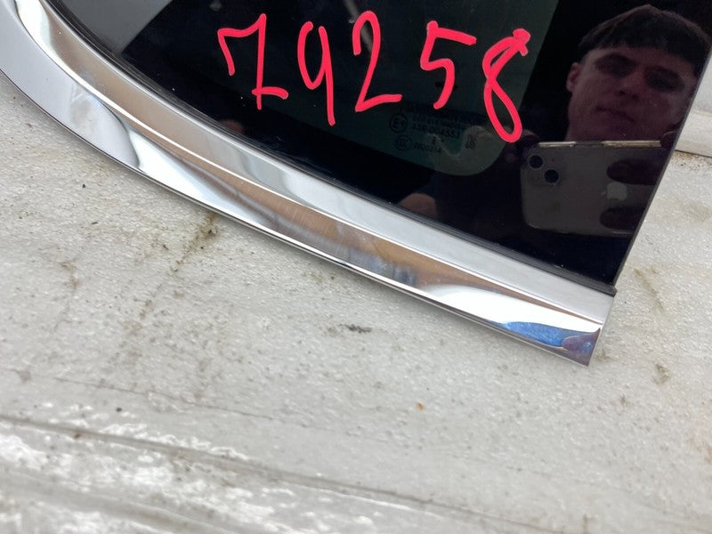 43R-004553 ⭕ 16-20 Model X Rear Passenger Window QTR Quarter Glass 1/4 Right 1034907-80-F