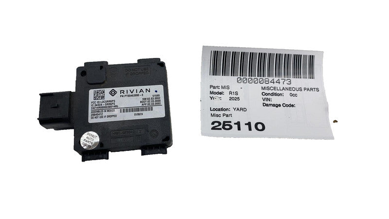 PT00463990E ⭕ 2024-2025 Rivian R1S Rear Blind Spot Radar Sensor Module Unit OEM PT00463990-E