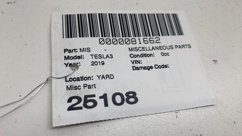 109838300D ⭕ 2017-2023 Tesla Model 3 Front Interior View Security Camera OEM 1098383-00-G