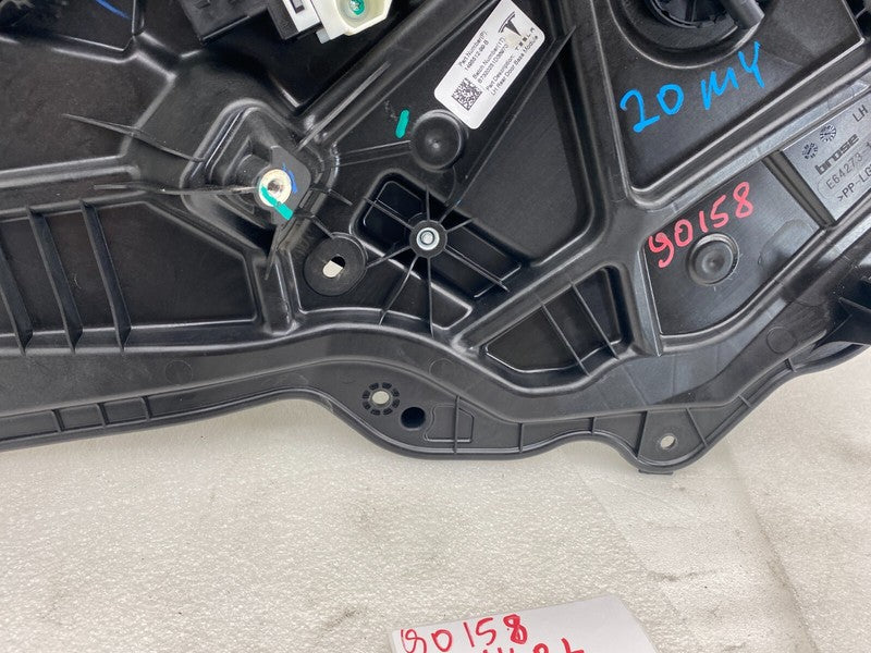 ⭕20-24 Tesla Model Y Rear Driver Left Door Window Regulator & Motor 14