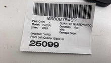 ⭕ 18-25 Chrysler Pacifica Front Left Corner Door Window Quarter Glass 68370635AA