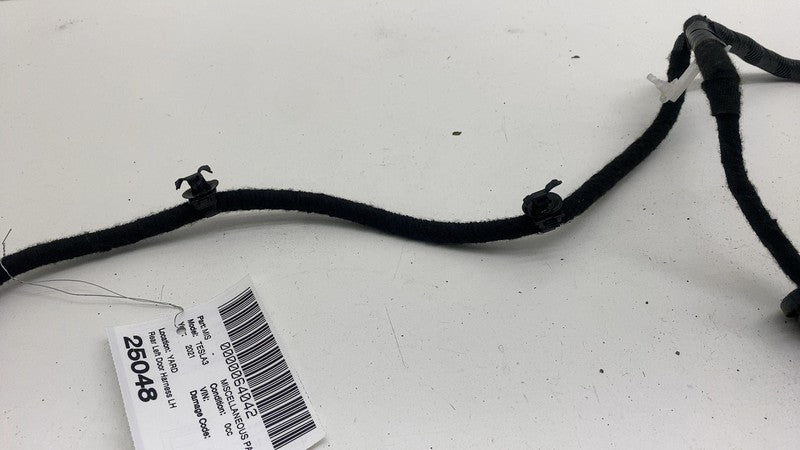 ⭕ 2021-2023 Tesla Model 3 Rear Left Door Wiring Harness Cable Wire 206