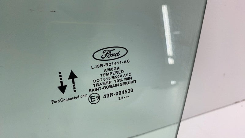 ⭕ 2021 2022 2023 Ford Mustang Mach-E Front Left Door Window Glass LJ8B