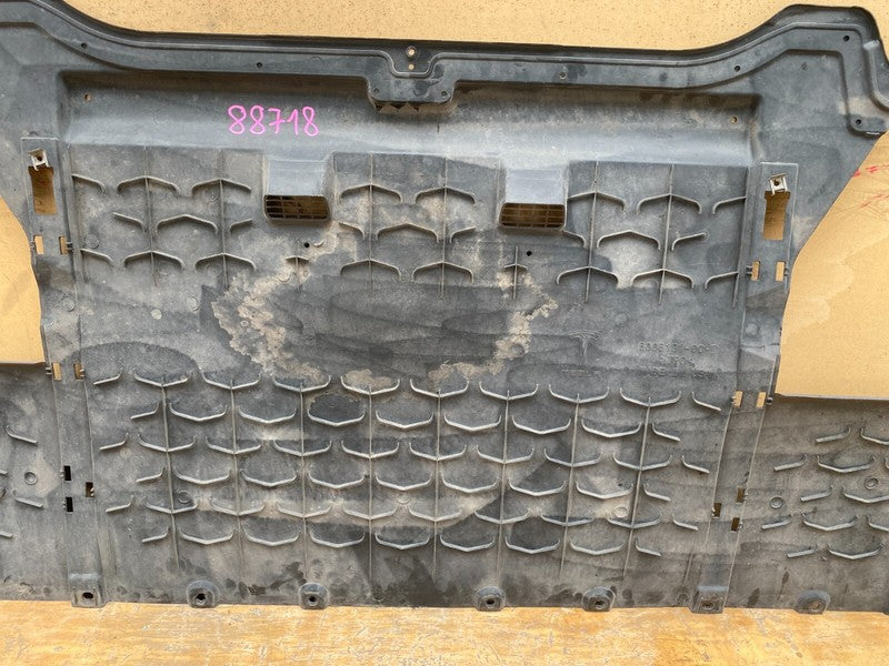 6008191 00 D ⭕ 2012-2015 Tesla Model S Rear Under Tray Splash Aero Shield Cover 6008191-00-D