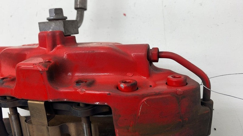 ⭕ 2012-2020 Tesla Model S Rear Driver Side Caliper Red w/ Brake Hose L